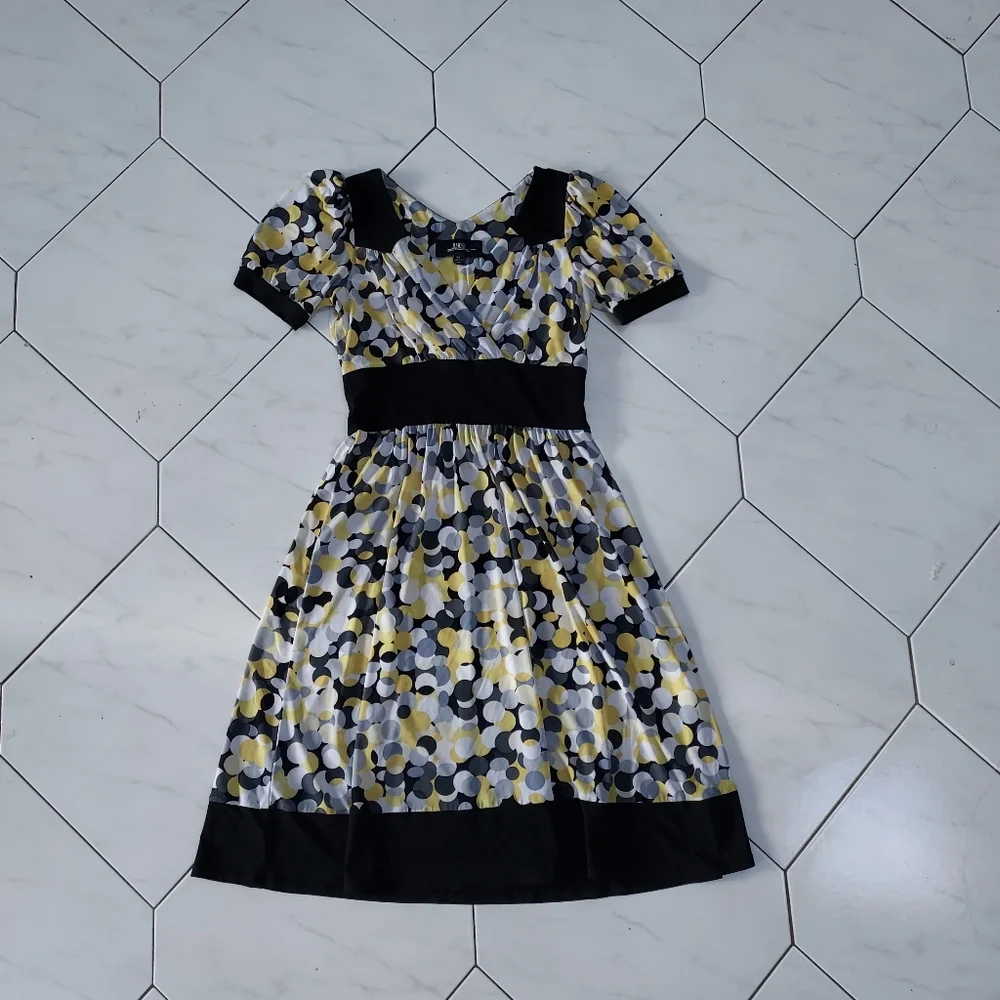 B. Moss V Neck Midi Dress Size XS - Picture 1 of 3